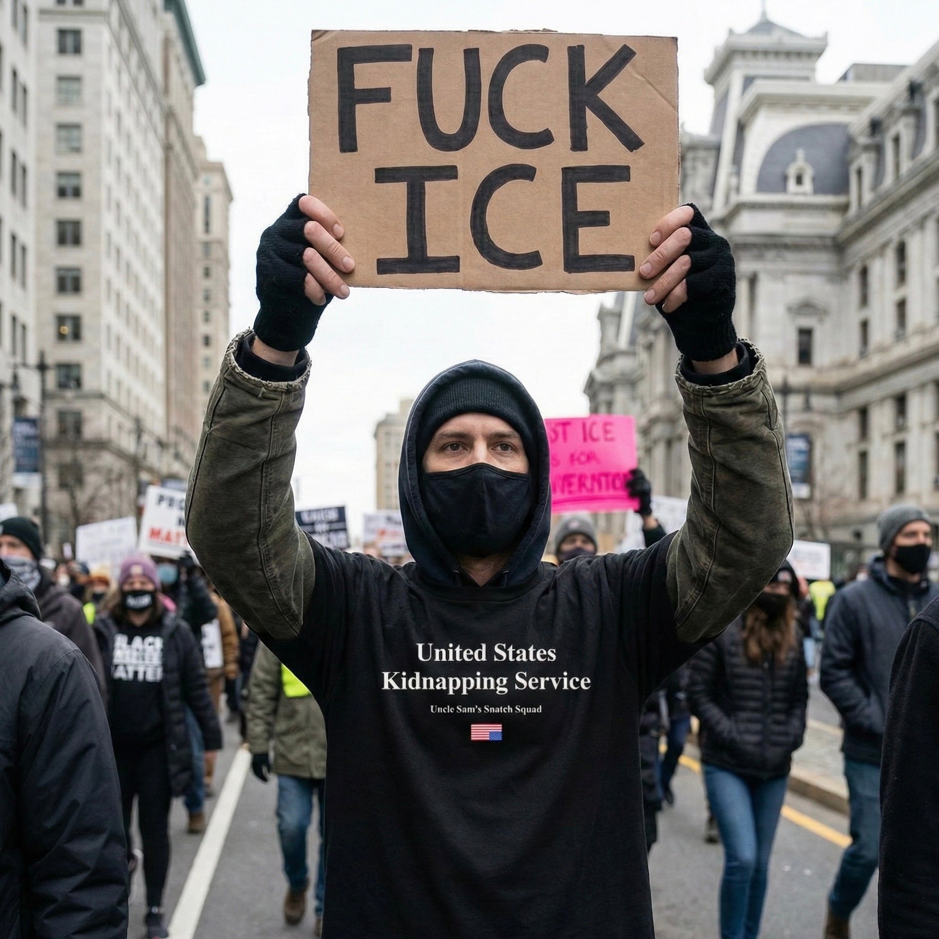 United States Kidnapping Service T-shirt