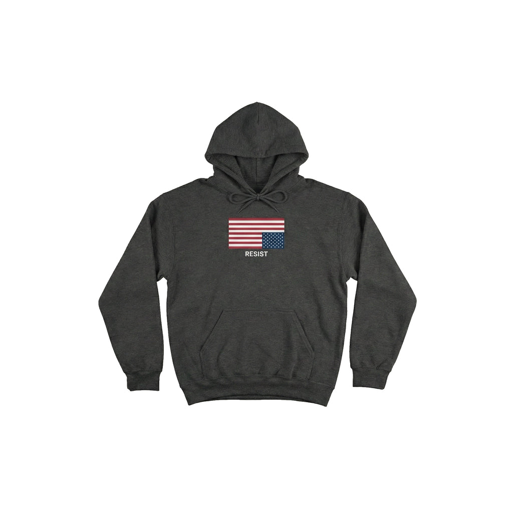 Resist Dark Heather Hoodie