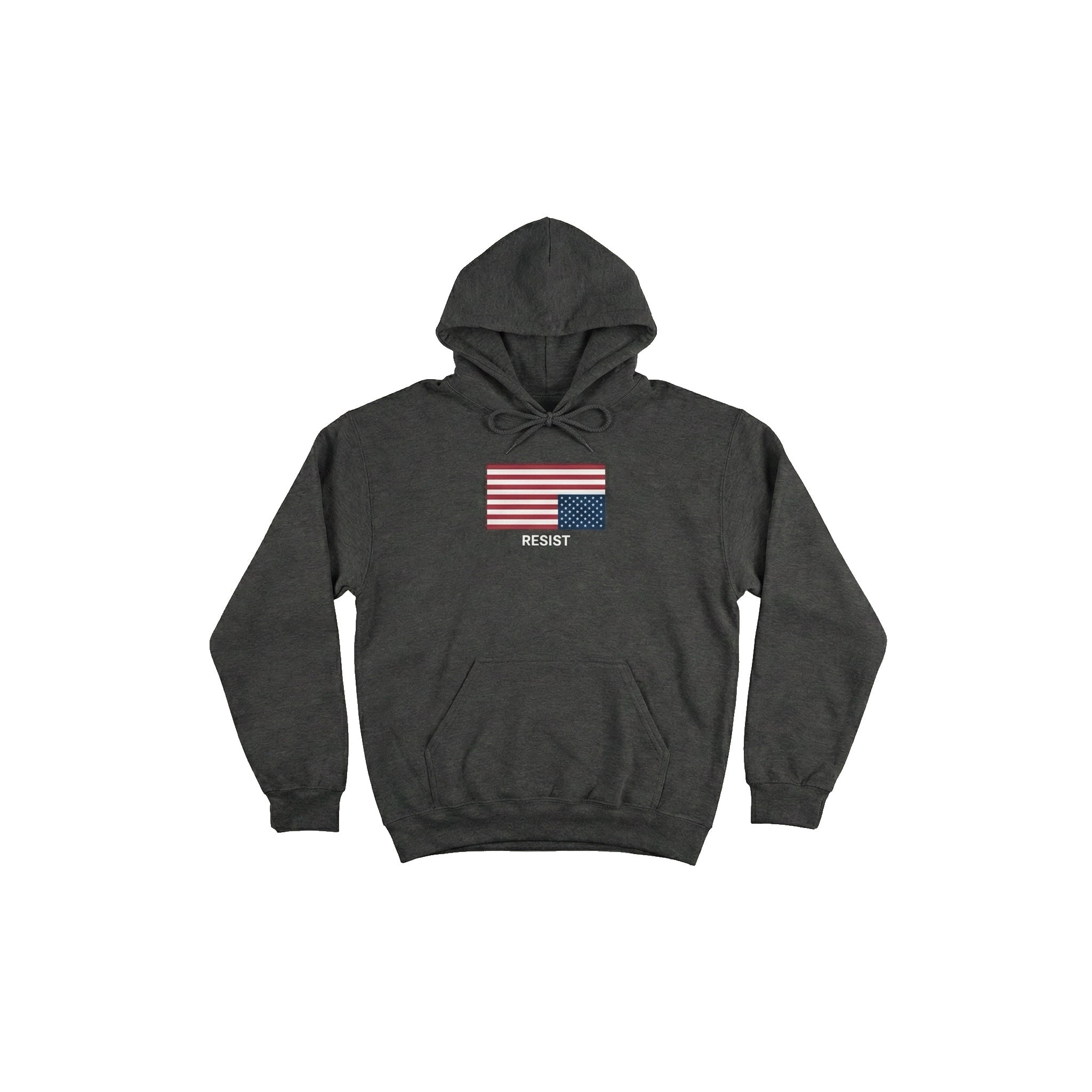 Resist Dark Heather Hoodie